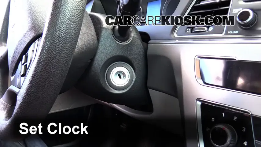 2015 Hyundai Sonata SE 2.4L 4 Cyl. Clock Set Clock
